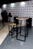 Аренда (прокат) барного стола в стиле LOFT, тип 131, фото 2