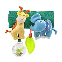 Игрушка на коляску Chicco Жираф и Слоник 6м+