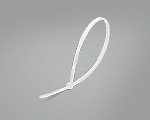 Стяжка кабельная стандартная пластиковая КСС «Grizzly» 3х150 (цвет: белый)