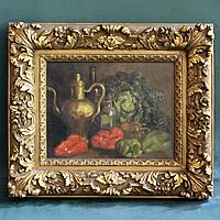 Орхидеяның майлы бояулары