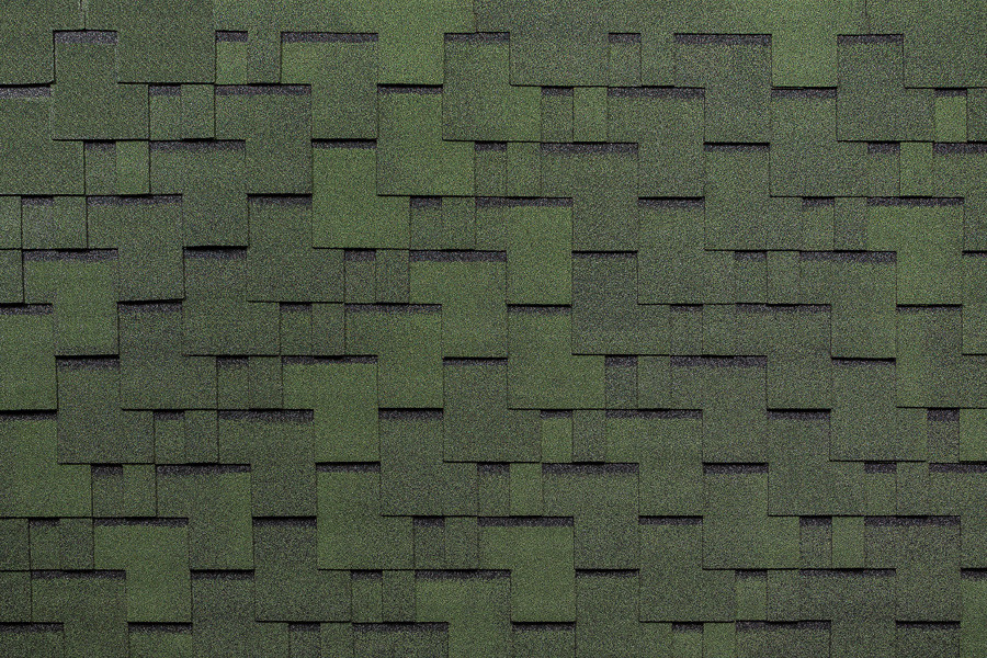 Битумная черепица Tegola TOP Shingle Futuro Зеленый