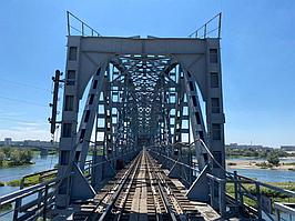 Капитальный ремонт железнодорожного моста через р. Иртыш