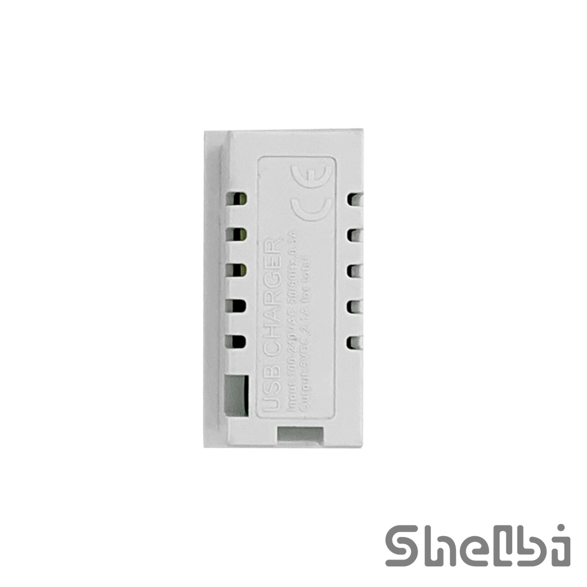 Shelbi Розетка зарядка 2-портовая USB, 2.1А, 45х22.5, чёрная - фото 7 - id-p77766616