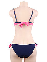 Купальник тройка Pink Stripe S, M, L, XL, фото 7