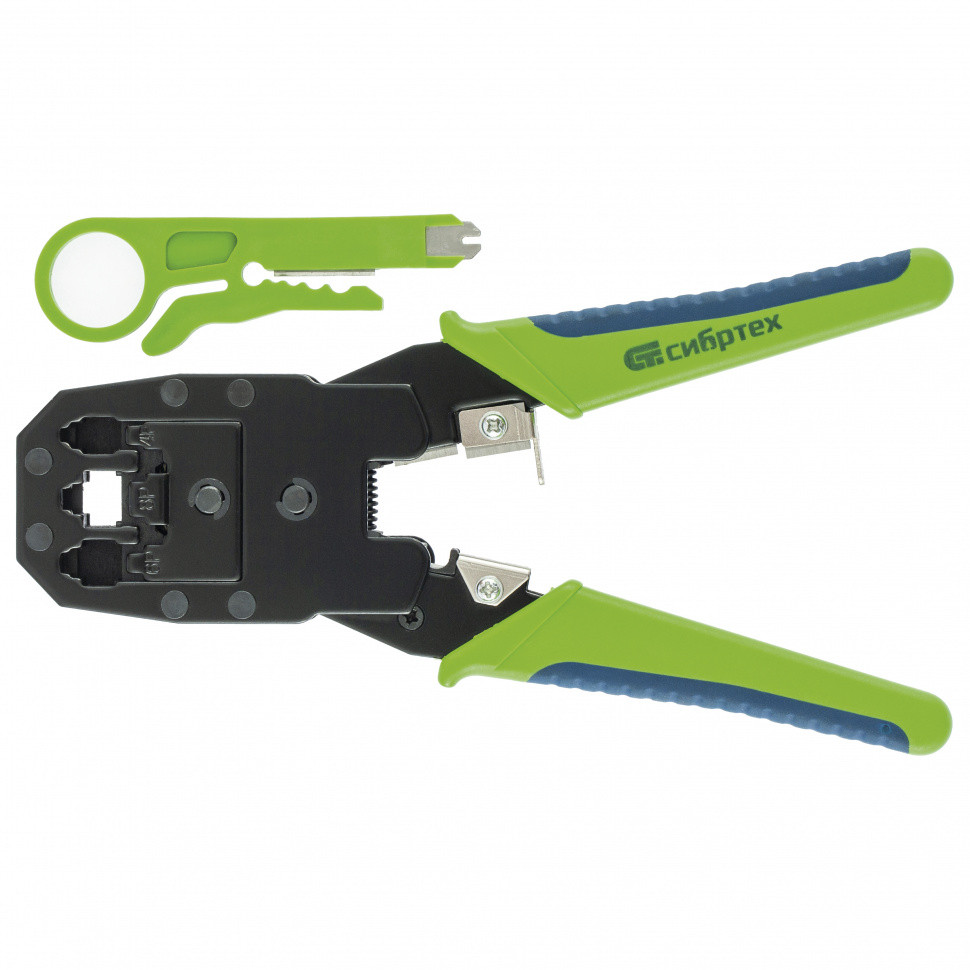 Клещи для обжима телефонных и компьютерных клемм