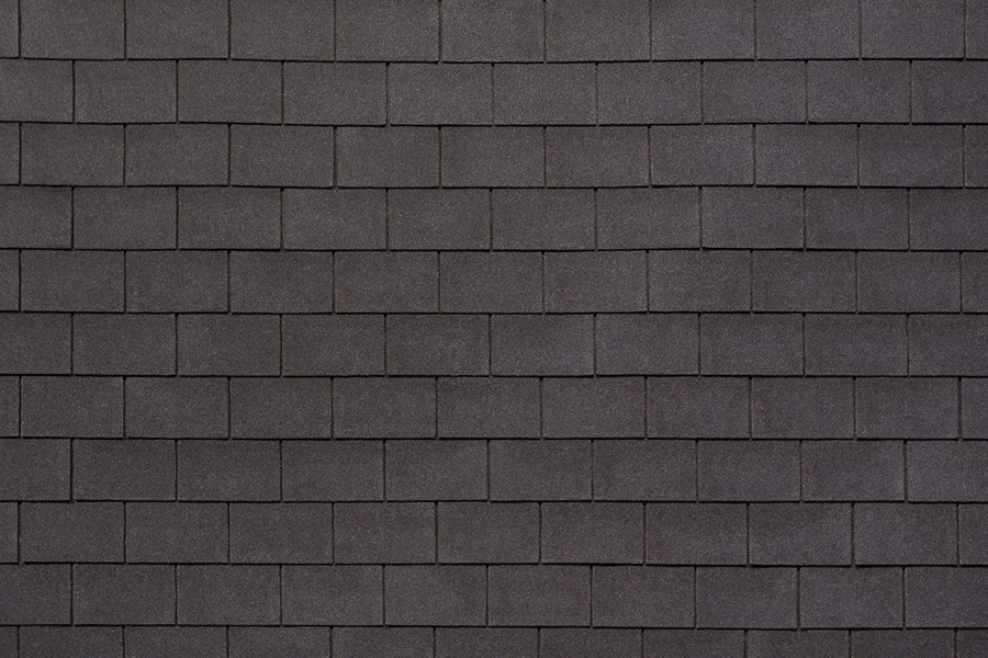 Битумная черепица Tegola STANDARD Черный Сланец