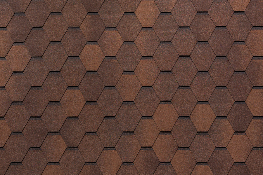 Битумная черепица Tegola MOSAIK Сосновая Кора (ANTIQUE BROWN)