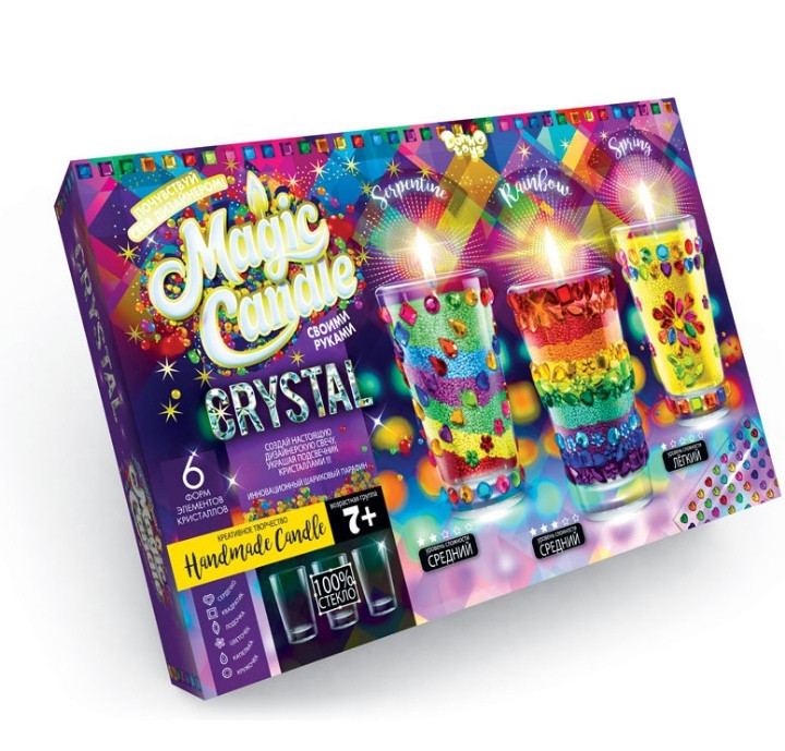 Набор креативного творчества "MAGIC CANDLE CRYSTAL"