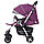Детская коляска Rant JAZZ Trends Lines purple с перекидной ручкой, фото 3