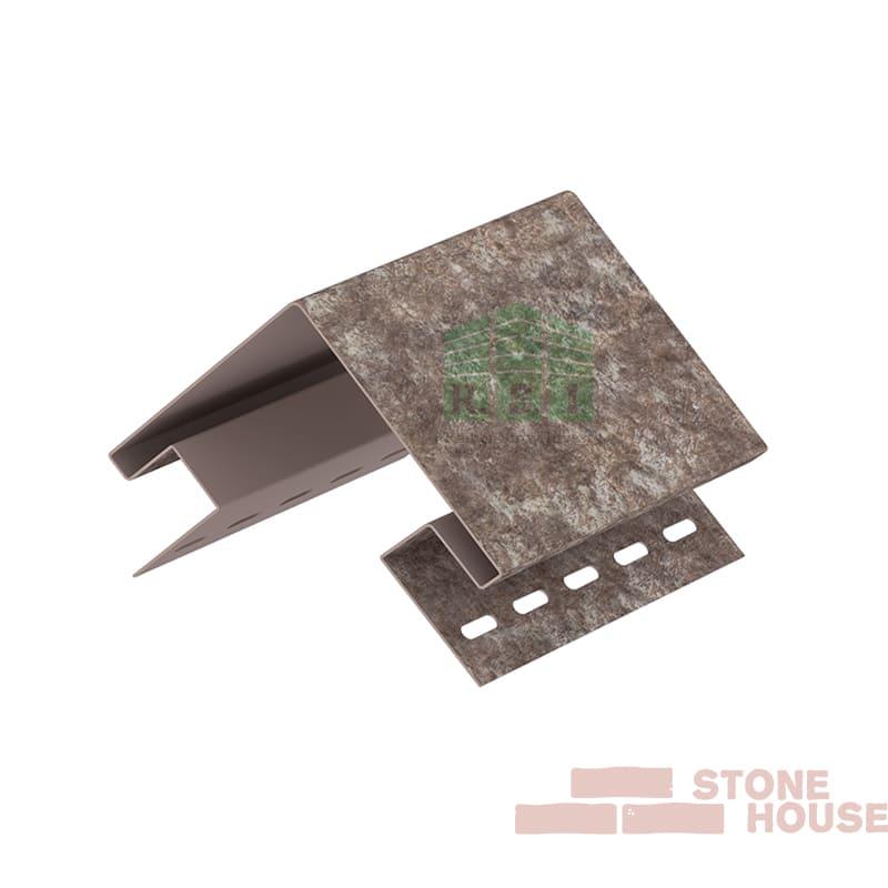 Наружный угол Stone House (коричневый кварцит)