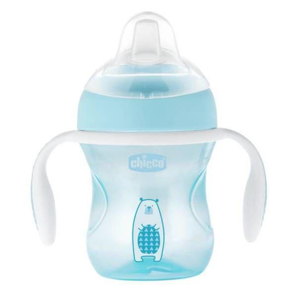 Поильник Chicco Transition Cup 4м+ Boy, 1шт