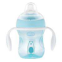 Поильник Chicco Transition Cup 4м+ Boy, 1шт