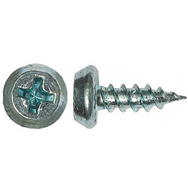 Саморез TEX (текса) по металлу, без сверла,белый 3.5*11мм