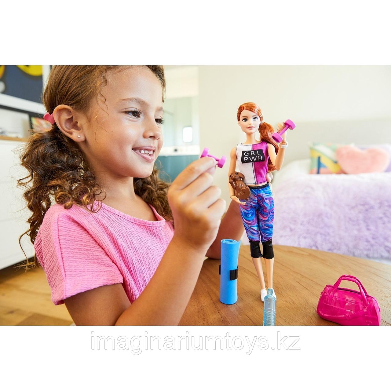 Барби Фитнес набор с аксессуарами Barbie GJG59 - фото 3 - id-p77776988
