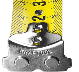 Рулетка KRAFTOOL GRAND, обрезиненный пластиковый корпус, 8м/25мм, фото 2