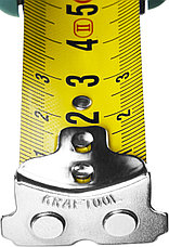 Рулетка KRAFTOOL GRAND, обрезиненный пластиковый корпус, 10м/25мм, фото 3
