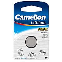 Батарейка Camelion CR2032-BP1 Lithium Battery 3V, 220 mAh (1 шт.)