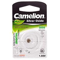 Батарейка Camelion SR66-BP1, Silver Oxide, 1.55V (1 шт.)