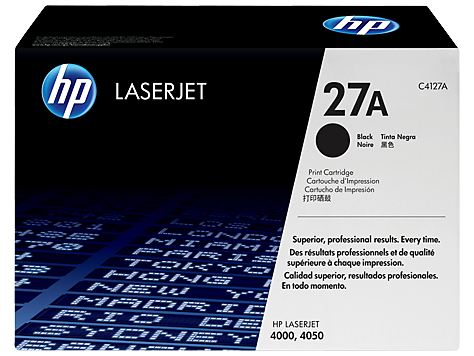 HP C4127A Картридж лазерный черный HP 27A для LaserJet 4000/4050/N/T/TN