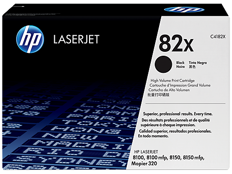 HP 82X Картридж лазерный черный C4182X