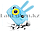 Детский цифровой фотоаппарат фото и видеосъемка чехол встроенные игры  голубой, фото 3