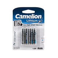 Батарейки AAA (4шт ) Lithium P7 FR03-BP4 CAMELION
