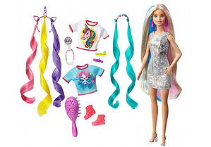 Барби "Много образов с длинными волосами" Barbie Fantasy Hair