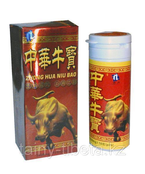 Препарат для улучшения потенции ZHONG HUA NIU BAO бык