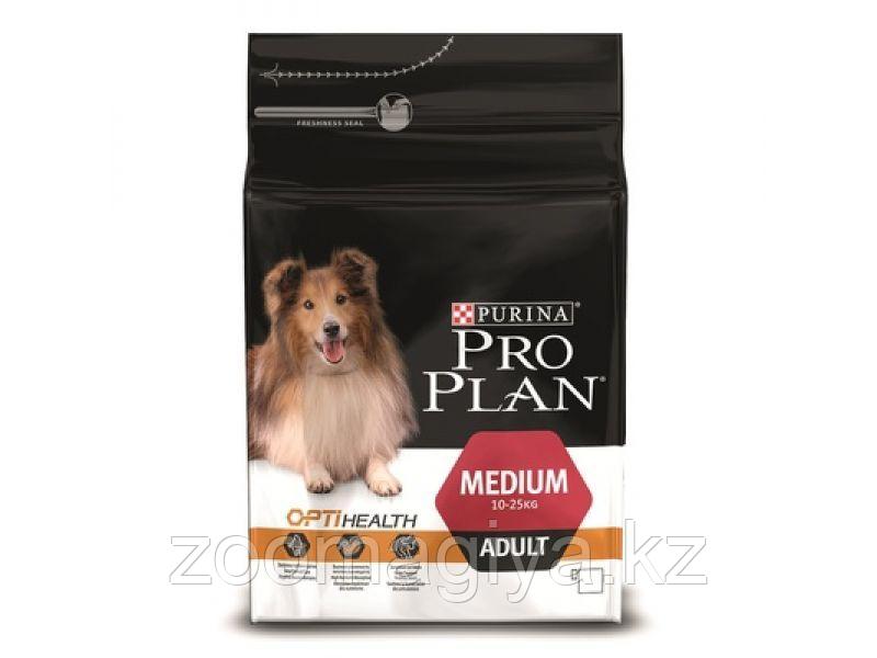 Сухой корм Pro Plan Medium Adult для собак средних пород с курицей и рисом - 14 кг - фото 1 - id-p77790064
