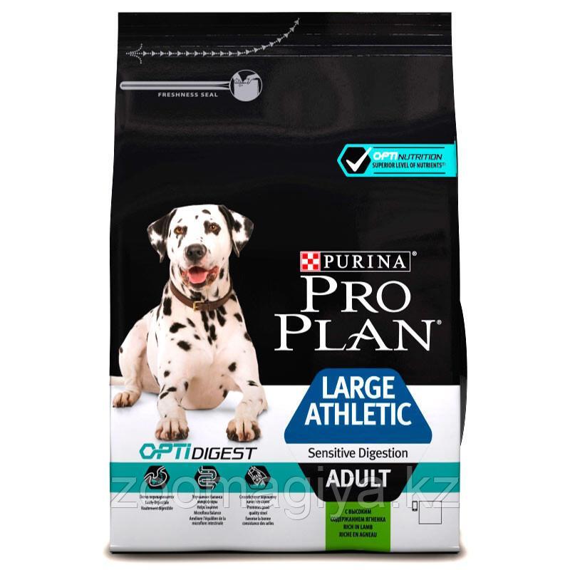 Сухой корм Pro Plan Athletic для собак крупных пород атлетического телосложения с Ягненком 14 кг - фото 1 - id-p77790087