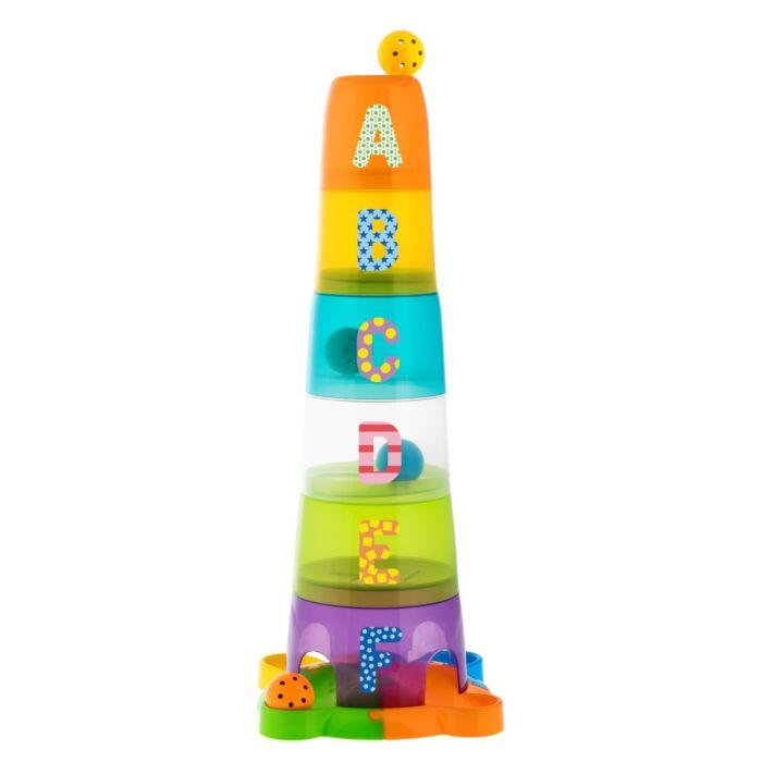 Игрушка развивающая Chicco "Занимательная пирамидка с цифрами" 6м+