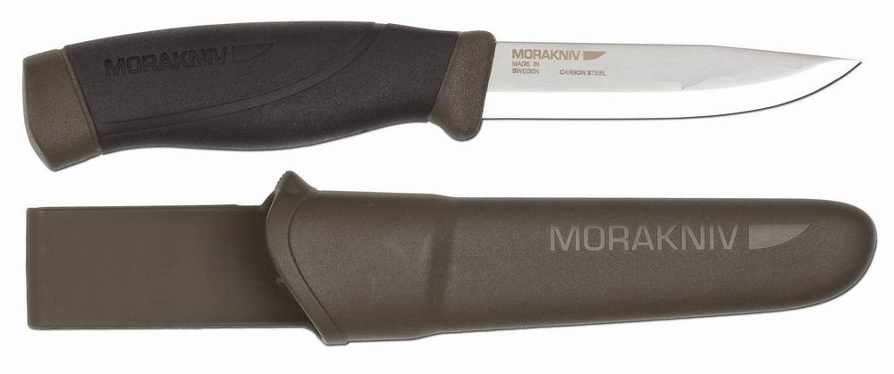 Усиленный туристический нож MORAKNIV COMPANION HEAVY DUTY MG carbon (углерод. сталь) для тяжелой работы.