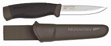 Нож туристический  MORAKNIV COMPANION HD (HEAVY DUTY)  carbon (углерод. сталь) усиленный для тяжелой работы.