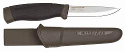 Нож туристический  MORAKNIV COMPANION HD (HEAVY DUTY)  carbon (углерод. сталь) усиленный для тяжелой работы.