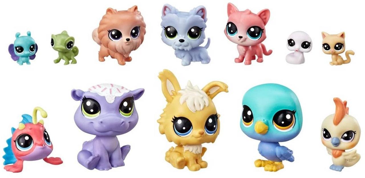 Игровой набор Hasbro LPS "12 счастливых петов"