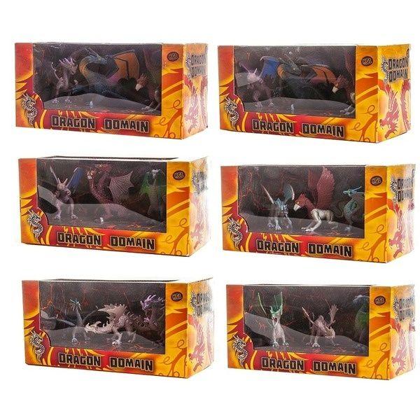 Megasaurs: Игровой набор Драконы (3 штуки в асс.)
