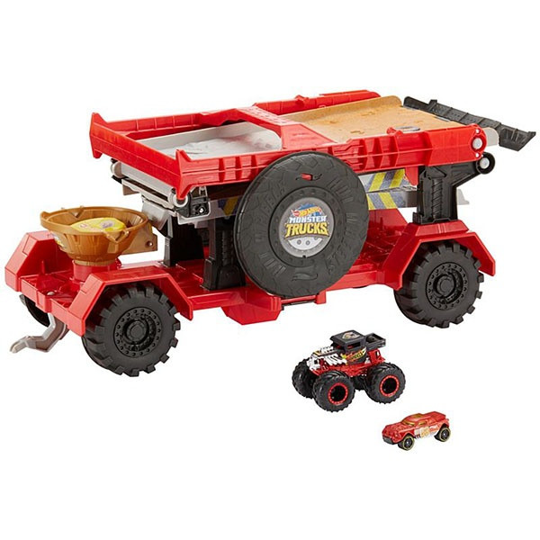 Игровой набор Hot Wheels Монстр трак "Передвижной трамплин"