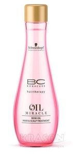 Schwarzkopf Bonacure востанавливающее масло Oil Miracle. Rose Oil Hair & Scalp Treatment (Роза), 100 мл.