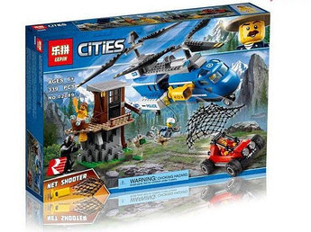 Конструктор BELA 10863 City "Погоня в горах" (аналог LEGO 60173)