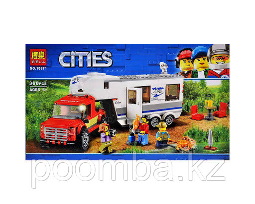 Конструктор BELA 10871 City "Дом на колесах" (аналог LEGO)