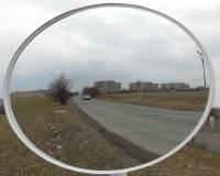 Зеркало универсальное круглое 600мм - фото 1 - id-p77805565