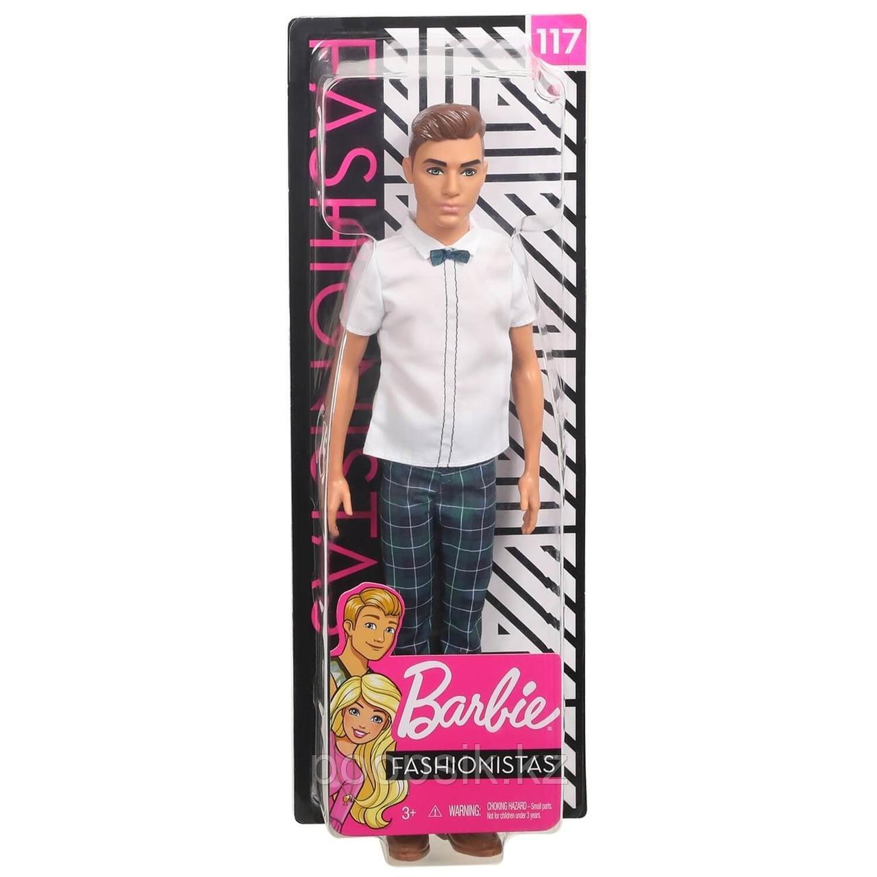Кен в клетчатых брюках - Игра с модой Кукла Barbie Mattel - фото 1 - id-p68855566