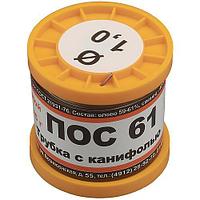 Solder  ПОС-61 TP 1.0mm катушка 500гр   (18-20г)   припой