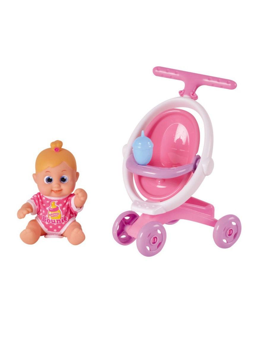 Игрушка с коляской Bouncin' Babies Кукла Бони (16 см)