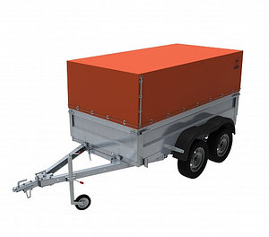 Прицеп "Бизнес" 121510 Евро 2500*1250*500 мм (комплектация полная)