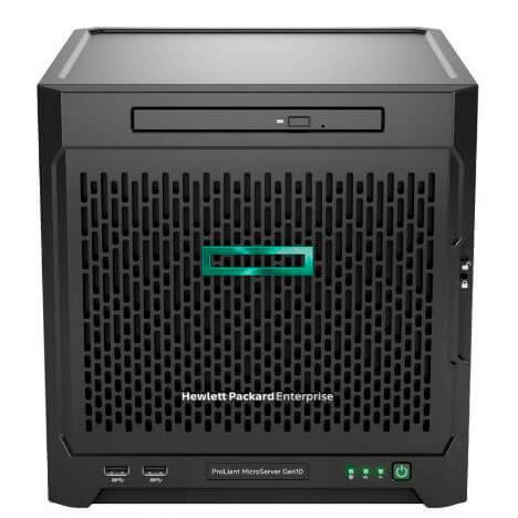 Сервер HPE Micro Gen10, 1x AMD X3216 2C 1.6-3.0GHz, 1x8Gb-U, SATA ZM (RAID 0,1,10) noHDD (4 LFF 3.5'