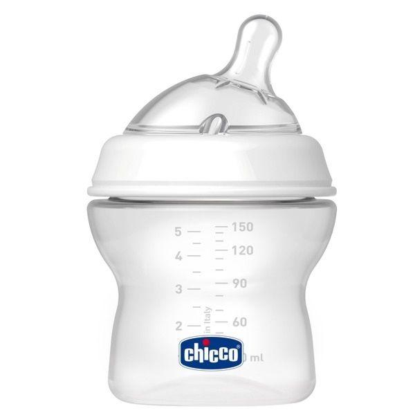 Бутылочка для кормления Chicco Natural Feeling силикон 150 ml 0+