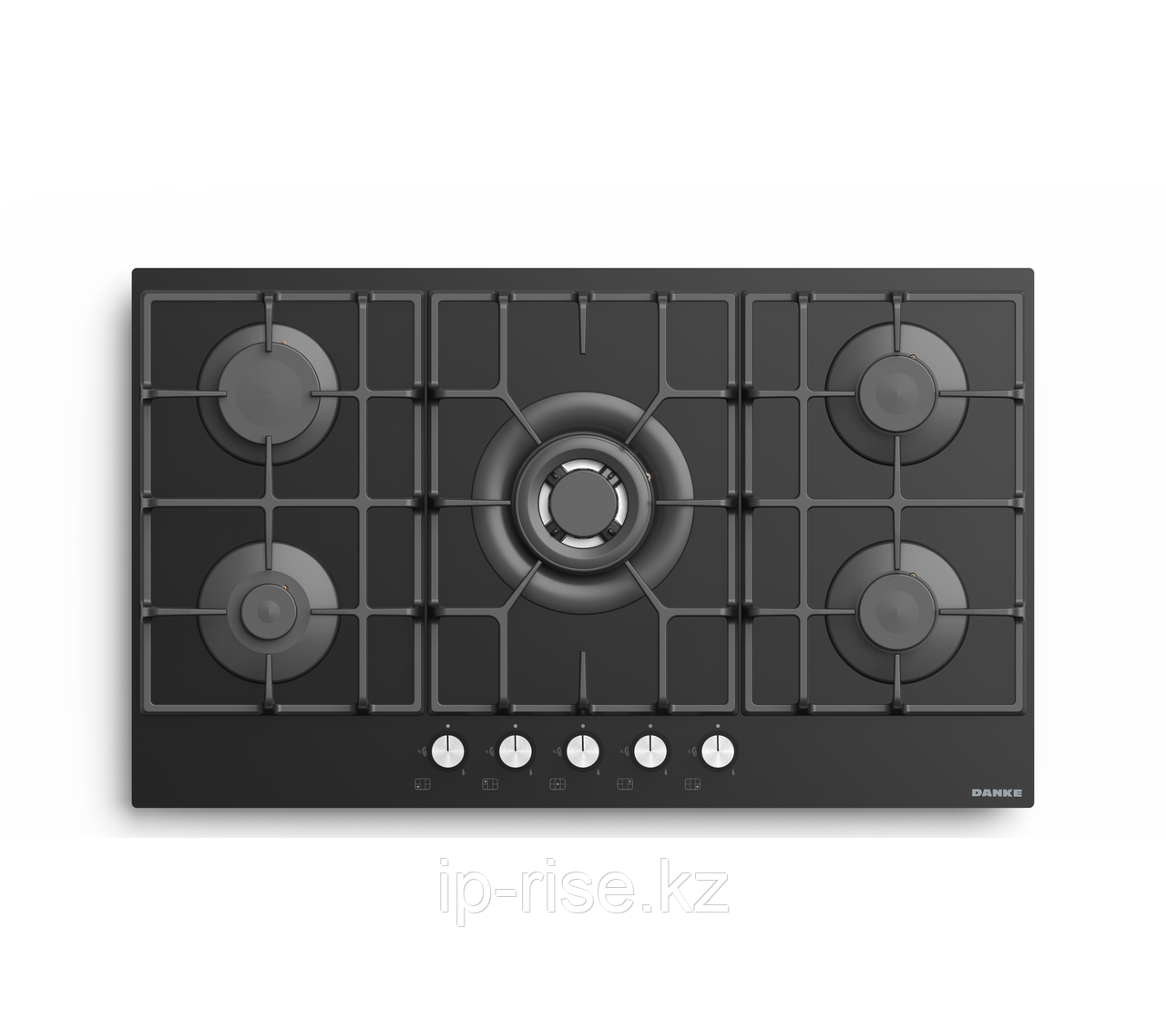 Встраиваемая газовая плита DANKE 9500 WC black glass