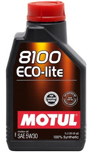 5W30 8100 ECO LITE (1Л) Синтетическое моторное масло Motul - фото 1 - id-p77831514