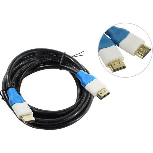 Кабель Smartbuy HDMI to HDMI ver.2.0  A-M/A-M, 2,0 m  (24K) в пакете (К421)/100/